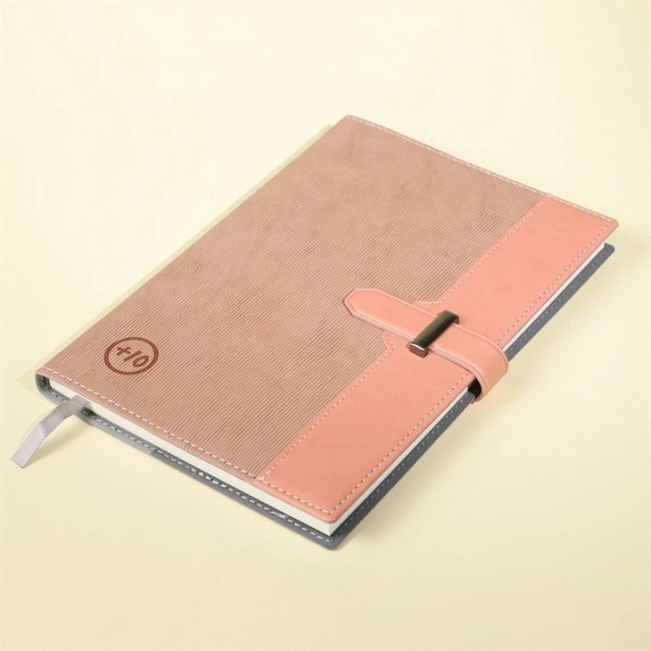 Pink Leather Notebook